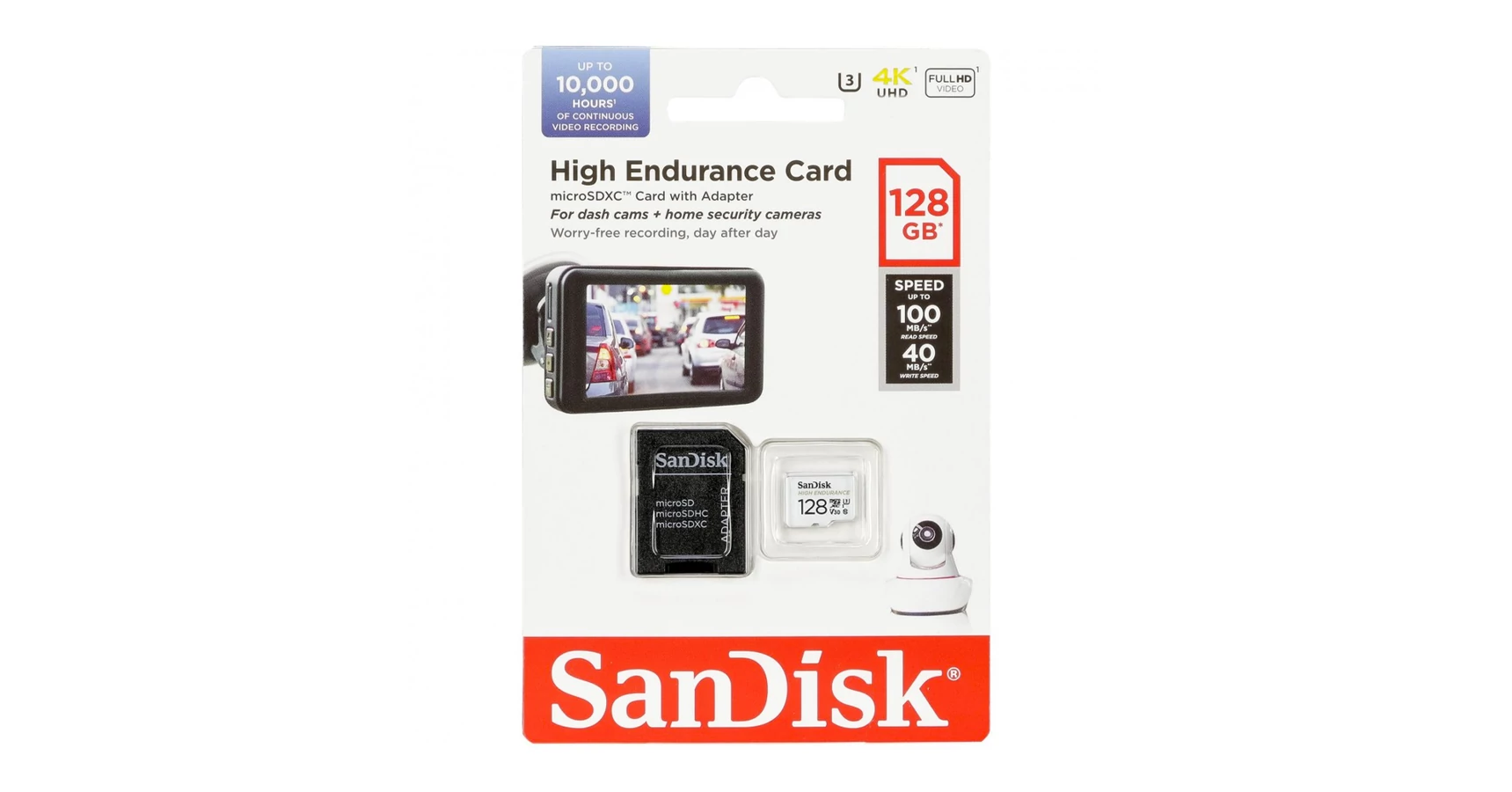 Dash Cam Sandisk Micro Sd High Endurance Sandisk High