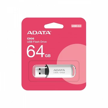 ADATA C906 pendrive 64GB USB 2.0 - fehér