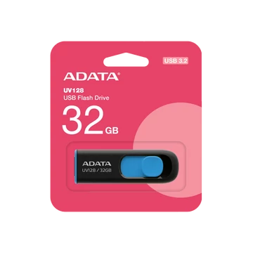 ADATA UV128 pendrive 32GB USB 3.0 - fekete-kék