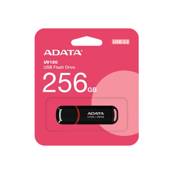 ADATA UV150 PENDRIVE 256GB USB 3.2 Fekete