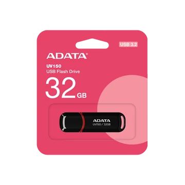 ADATA UV150 PENDRIVE 32GB USB 3.2 Fekete