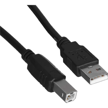 Gembird USB 2.0 AM-BM nyomtató kábel 1.8m - fekete