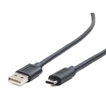 Gembird Type-C - USB-A kábel USB 2.0 480 MB/s 3A 3m - fekete