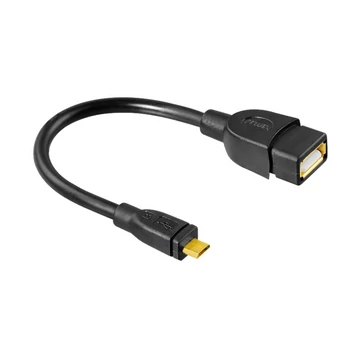 Hama Micro USB OTG adapter kábel 15cm Hama Micro USB OTG adapter kábel 15cm