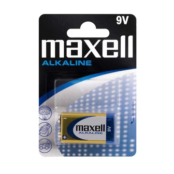 Maxell alkáli 9V elem 6LR61 - 1 db