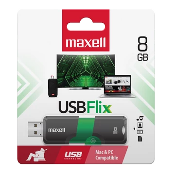 Maxell FLIX 8GB Pendrive USB 2.0
