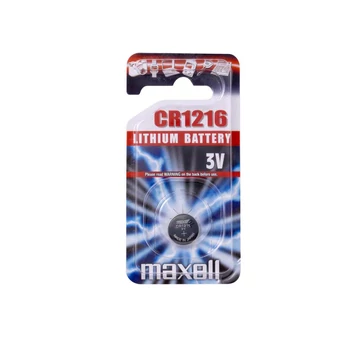 Maxell CR1216 lítium gombelem 3V - 1 db