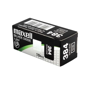 Maxell Ezüst-Oxid SR41SW (384) Gombelem 1,55V - 1 db