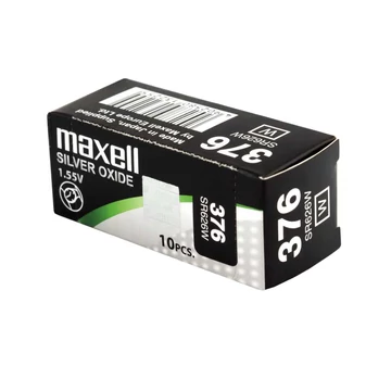 Maxell SR626W (376) ezüst-oxid gombelem 1,55V 29mAh Maxell SR626W (376) ezüst-oxid gombelem 1,55V 29mAh