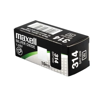 Maxell SR716W (314) ezüst-oxid gombelem 1,55V - 1 db Maxell SR716W (314) ezüst-oxid gombelem 1,55V - 1 db