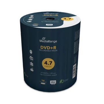 MediaRange DVD+R 16x lemez 4,7 GB - 100 db shrink (MR443)