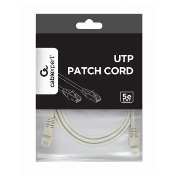 Gembird UTP patch kábel Cat5E 1m - fehér