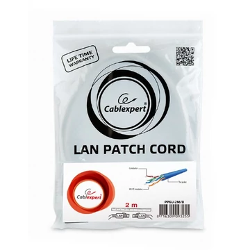 Gembird UTP patch kábel CAT6 RJ45 2m - kék