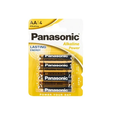Panasonic Alkaline Power AA 1,5V Alkáli Ceruza Elem LR6 (4) Panasonic Alkaline Power AA 1,5V Alkáli Ceruza Elem LR6 (4)