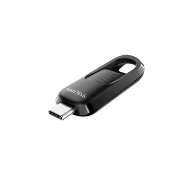 SanDisk Ultra Slider Type-C pendrive 128GB USB 3.2 gen 1 400 MB/s - fekete SanDisk Ultra Slider Type-C pendrive 128GB USB 3.2 gen 1 400 MB/s - fekete