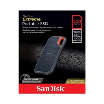 SanDisk Extreme külső SSD 500GB V2 USB 3.2 Gen 2 (1050/1000 MB/s) SanDisk Extreme külső SSD 500GB V2 USB 3.2 Gen 2 (1050/1000 MB/s)