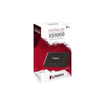 Kingston XS1000 külső SSD 2TB USB 3.2 Gen 2 Type-C - fekete