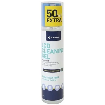 Platinet LCD Monitor Tisztító folyadék + törlőkendő 200ml + 50ml