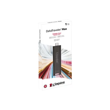 Kingston DataTraveler Max pendrive 1TB USB-C 3.2 gen2 - fekete Kingston DataTraveler Max pendrive 1TB USB-C 3.2 gen2 - fekete