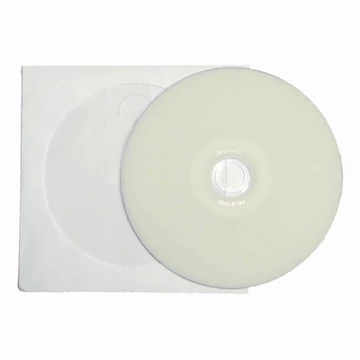 Verbatim DVD+R 16X teljes felületén nyomtatható lemez papírtokban Verbatim DVD+R 16X teljes felületén nyomtatható lemez papírtokban