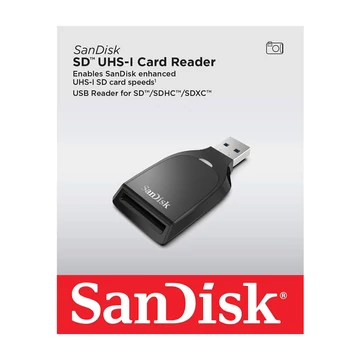 SanDisk SD kártyaolvasó USB 3.0 UHS-I - fekete