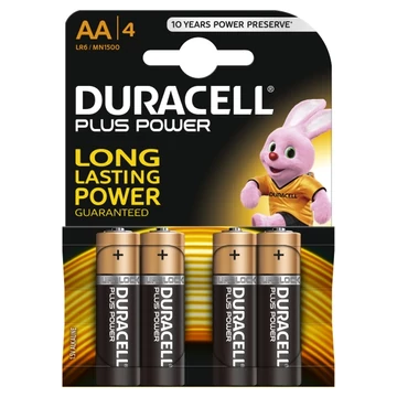 Duracell AA 1,5V Alkáli Ceruza Elem Lr06 (4)