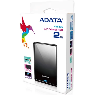 ADATA HV620S külső HDD 2TB 2,5