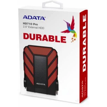 ADATA HD710 PRO külső HDD 1TB USB 3.1 IP68 vízálló - piros