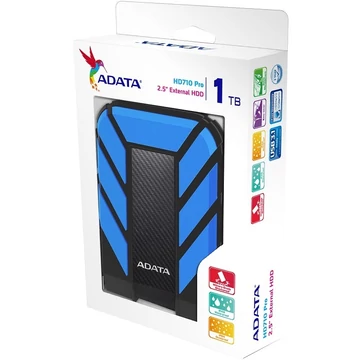 ADATA HD710 Pro külső HDD 1TB USB 3.1 IP68 - kék