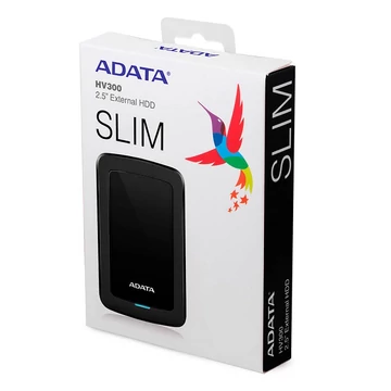 ADATA HV300 külső HDD 1TB 2,5" USB 3.1 - fekete ADATA HV300 külső HDD 1TB 2,5" USB 3.1 - fekete