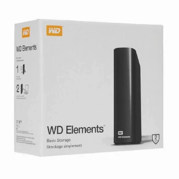 Western Digital Elements Desktop külső merevlemez 16TB USB 3.0 - fekete