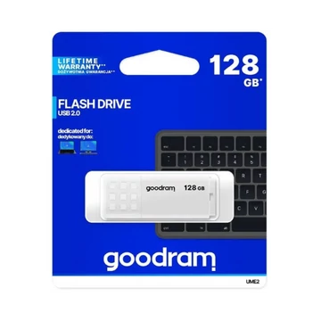 Goodram UME2 pendrive 128GB USB 2.0 - fehér