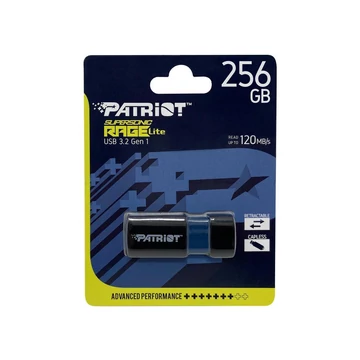 Patriot Supersonic Rage Lite pendrive 256GB USB 3.2 Gen 1 - fekete/kék