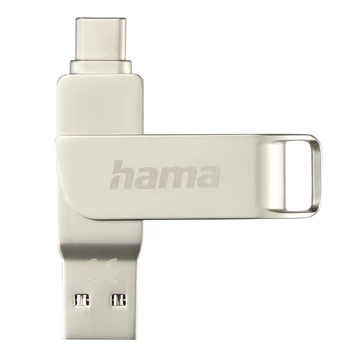 Hama C-Rotate Pro OTG pendrive 128GB USB-C 3.1 - fém