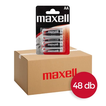 Maxell cink AA ceruza elem 48 db (12x4 bliszter)