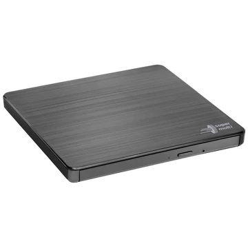 Hitachi - LG GP60NB60 külső slim DVD-író M-DISC kompatibilis USB - fekete Hitachi - LG GP60NB60 külső slim DVD-író M-DISC kompatibilis USB - fekete