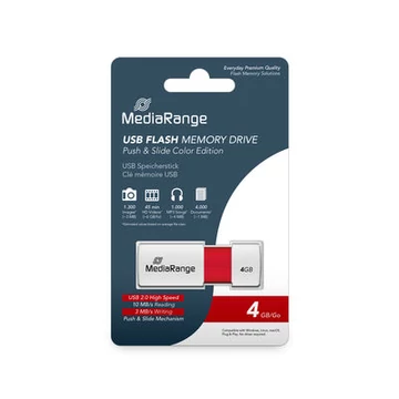 Mediarange 4GB Pendrive Color Edition USB 2.0