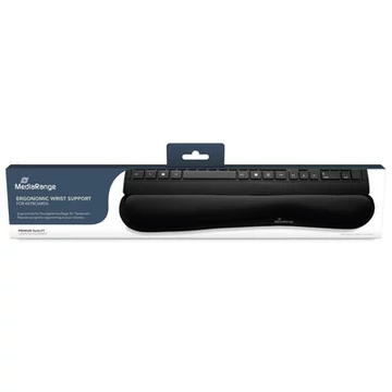 Mediarange ergonomikus billentyűzetpad csuklótámasszal [Fekete]