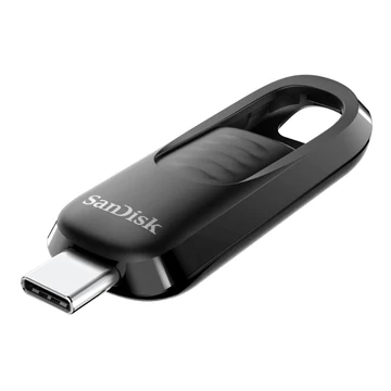 SanDisk Ultra Slider pendrive 32GB USB 3.2 gen 1 Type-C - fekete