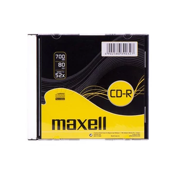 Maxell CD-R 52x 700MB Slim Case Maxell CD-R 52x 700MB Slim Case