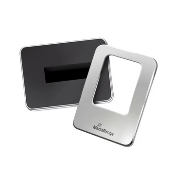 MediaRange Aluminum pendrive doboz, ezüst