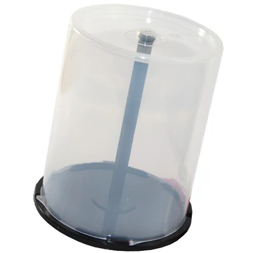 Cake Box 100 CD/DVD tároló 100 lemez számára - fekete (Box43)