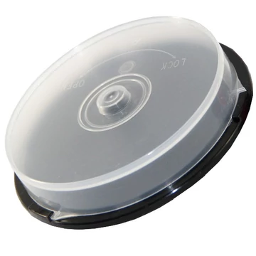 Cake Box 10 CD/DVD/Blu-Ray tároló henger - fekete (Box40)