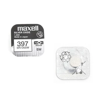 Maxell SR726SW ezüst-oxid gombelem 1,55V 33mAh - ezüst (397)