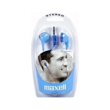 Maxell EB-98 vezetékes fülhallgató 3,5mm jack csatlakozóval - kék Maxell EB-98 vezetékes fülhallgató 3,5mm jack csatlakozóval - kék