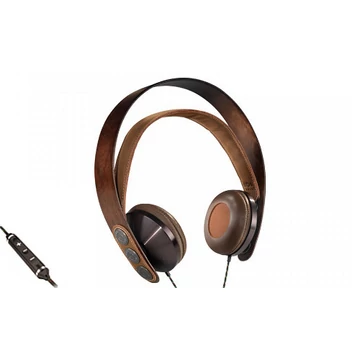 Marley Exodus Harvest vezetékes fejhallgató 40 mm-es membránnal 3,5mm jack - barna (EM-FH003-HA)
