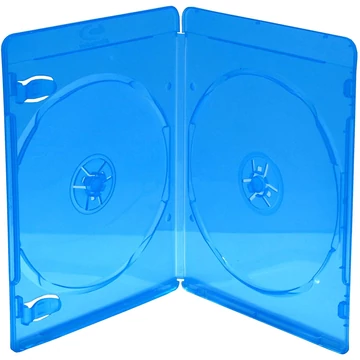MediaRange Blu-Ray Box Dupla 7 mm - kék MediaRange Blu-Ray Box Dupla 7 mm - kék