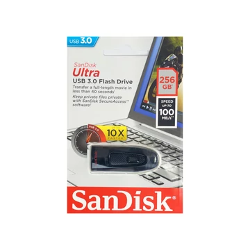 SANDISK CRUZER ULTRA PENDRIVE 256GB USB 3.0  Fekete SANDISK CRUZER ULTRA PENDRIVE 256GB USB 3.0  Fekete