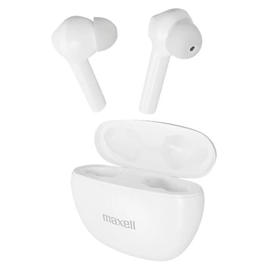 Maxell DYNAMIC+ TWS Bluetooth 5.3 vezeték nélküli fülhallgató mikrofonnal - fehér