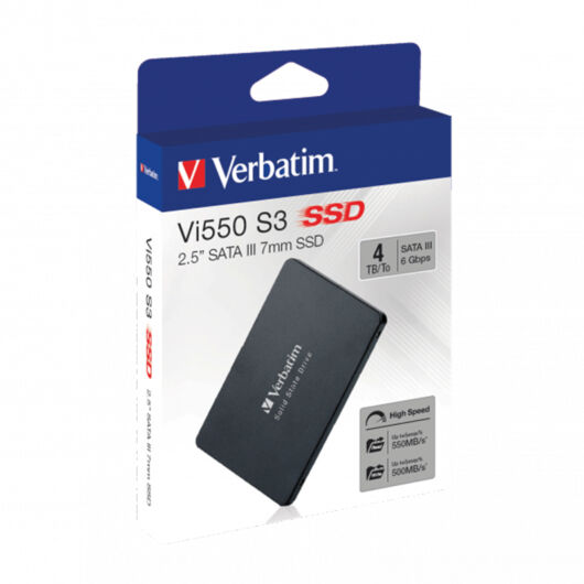 Verbatim 4TB VI550 S3 2.5&quot; Belső SSD